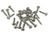 Paruzzi number: 10506 Stainless steel panhead screws (20 pieces)
various applications for: 
Beetle 
Karmann Ghia 
Vanagon/T25 

Specifications: 
Length: 13 mm 
Diameter: 2.9 mm 
Material: Stainless Steel 
Screw head Type: Philips 
