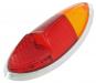 Rfrence Paruzzi: 10643 Vitre de feu arrire europen orange/rouge (la pice)
Ghia de 8.1966 jusque 7.1969 

Note: Approuve avec le label E (europen) 