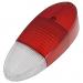Paruzzi number: 10652 Taillight lens USA red/red/clear (each)
Karmann Ghia 8.1969 until 7.1971 