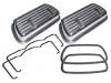 Paruzzi number: 1767 Aluminum valve covers (set)