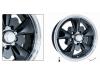Artikkelnummer: 22551 EMPI GT-5-hjul i blank sort (stk)
PCD: 5 x 112 mm 
Size: 5.5 x 15 inch 
ET: +20 mm 
Backspacing: 4 inch 
