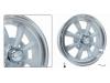 Paruzzi number: 2518 EMPI GT-8 wheel white (each)
PCD: 4 x 130 mm 
Size: 5.5 x 15 inch 
ET: +30 mm 
Backspacing: 4 3/8 inch 