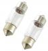 Produktnummer: 642 Gldlampa 12V  tubular  par

Specifications: 
Type: tubular 
Base: SV8.5 
Length: 31 mm 
Color: clear 
Voltage: 12V 
Power: 5 Watt 
