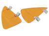 Paruzzi nummer: 6462 Tochtruit winddeflector amber (oranje) transparant (per paar)
Kever 
Bus 
Type 3 