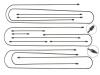 Paruzzi number: 71296 Brake line kit (11-part)
Vanagon/T25 8.1987 and later without ABS LHD (except Syncro) 