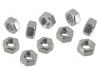 Paruzzi number: 7408 Stainless steel M8 hex nuts (10 pieces)
Thread size: M8 x 1.25 
Height: 6.26 mm 
Material: Stainless Steel A2 
Wrench size: 13 mm 