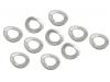 Paruzzi number: 7409 Curved M8 spring washers 15 mm wide (10 pieces)