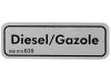 Rfrence Paruzzi: 76173 Autocollant Diesel/Gazole
Combi T3 jusque 7.1984 