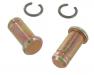 Paruzzi number: 9736 Door catch or rear bench mechanism pin and retaining ring (4-part)
